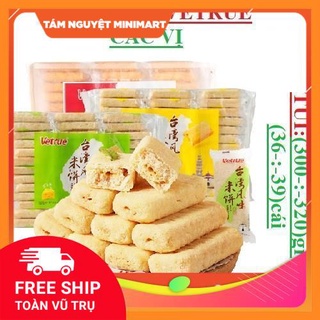 BÁNH GẠO VETRUE TRỨNG CHẢY/ PHÔ MAI/ TÔM HÙM/ TRỨNG MUỐI/ RAU CỦ 320G SIÊU NGON