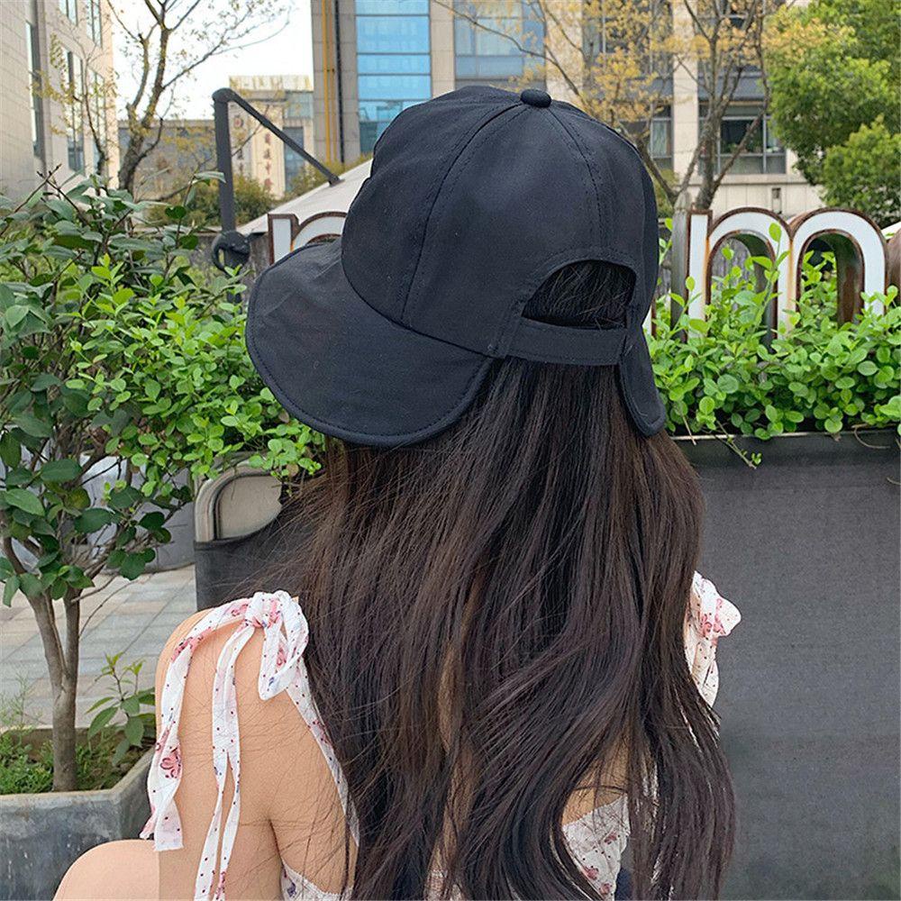 Nón Tai Bèo Vải Cotton Mềm Gấp Gọn Thời Trang Đi Biển