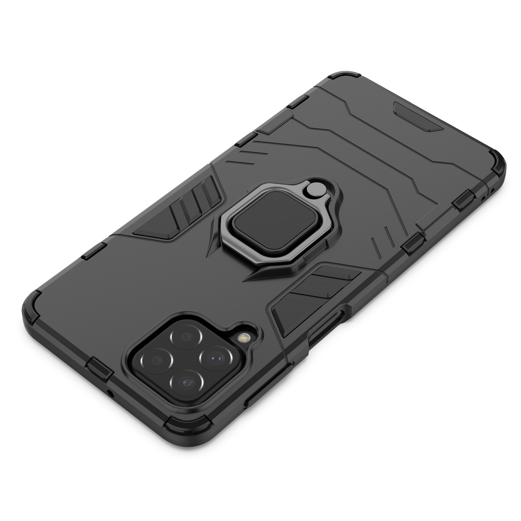Ốp lưng Samsung M53 5G Iron Man Iring chống sốc giá đỡ kiêm nhẫn hút ô tô siêu bền