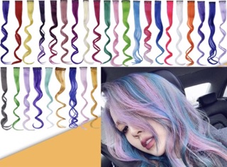 Tóc Giả Nữ Highlight Dài 60cm – Sợi Tơ Mềm Mượt Như Tóc Thật – Dễ Dùng, Không Cần Nhuộm