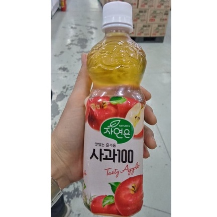 Nước táo hàn quốc 500ml - 사과 100