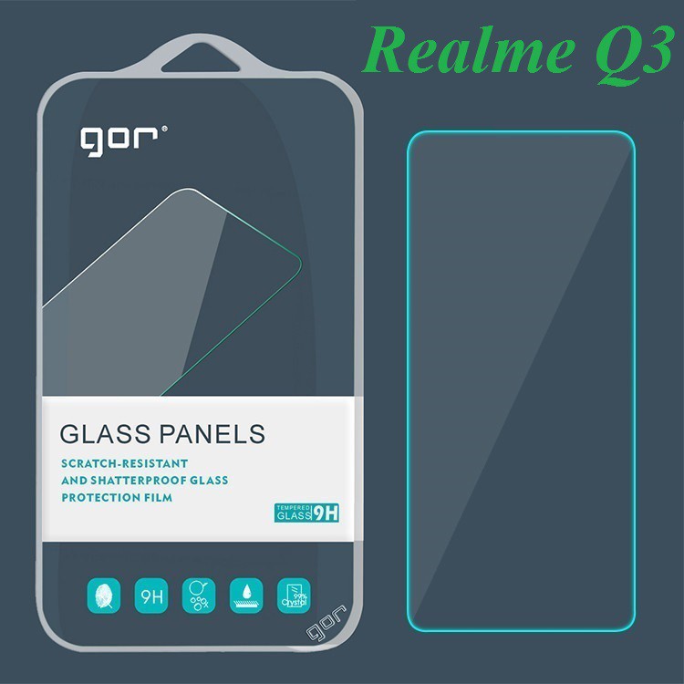 Kính cường lực Realme Q3 5G / Realme Q3i 5G - Kính cường lực Gor trong suốt Realme Q3 / Realme Q3i