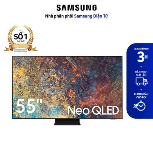 55QN90A - NEO QLED Tivi 4K Samsung 55 inch Smart TV - Miễn phí vận chuyển HCM