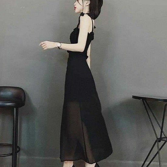 Chân váy chữ A vôn xẻ phối nút | BigBuy360 - bigbuy360.vn