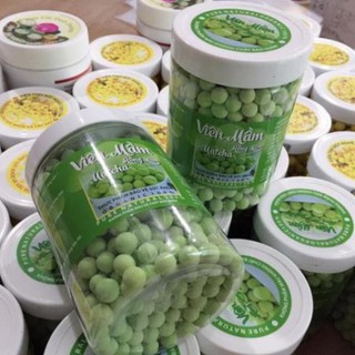 Viên mầm xanh matcha hộp 500g