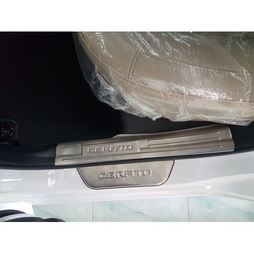Ốp Bậc Cửa, Nẹp Bước Chân Kia Cerato 2019 2020 2021 mẫu INOX.