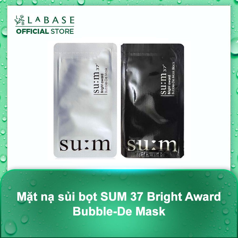 Mặt nạ sủi bọt SUM 37 Bright Award Bubble-De Mask