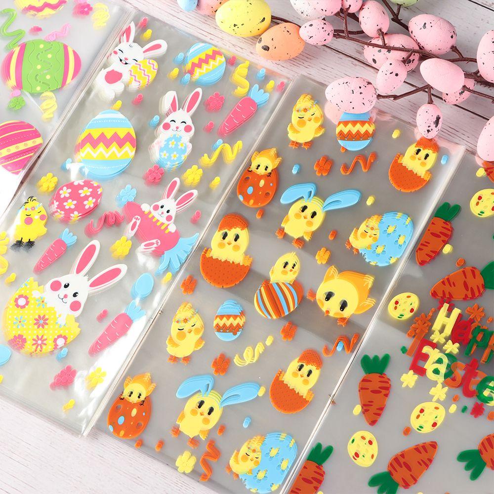 Set 100 Túi Đựng Bánh Kẹo Phục Sinh Thủ Công DIY