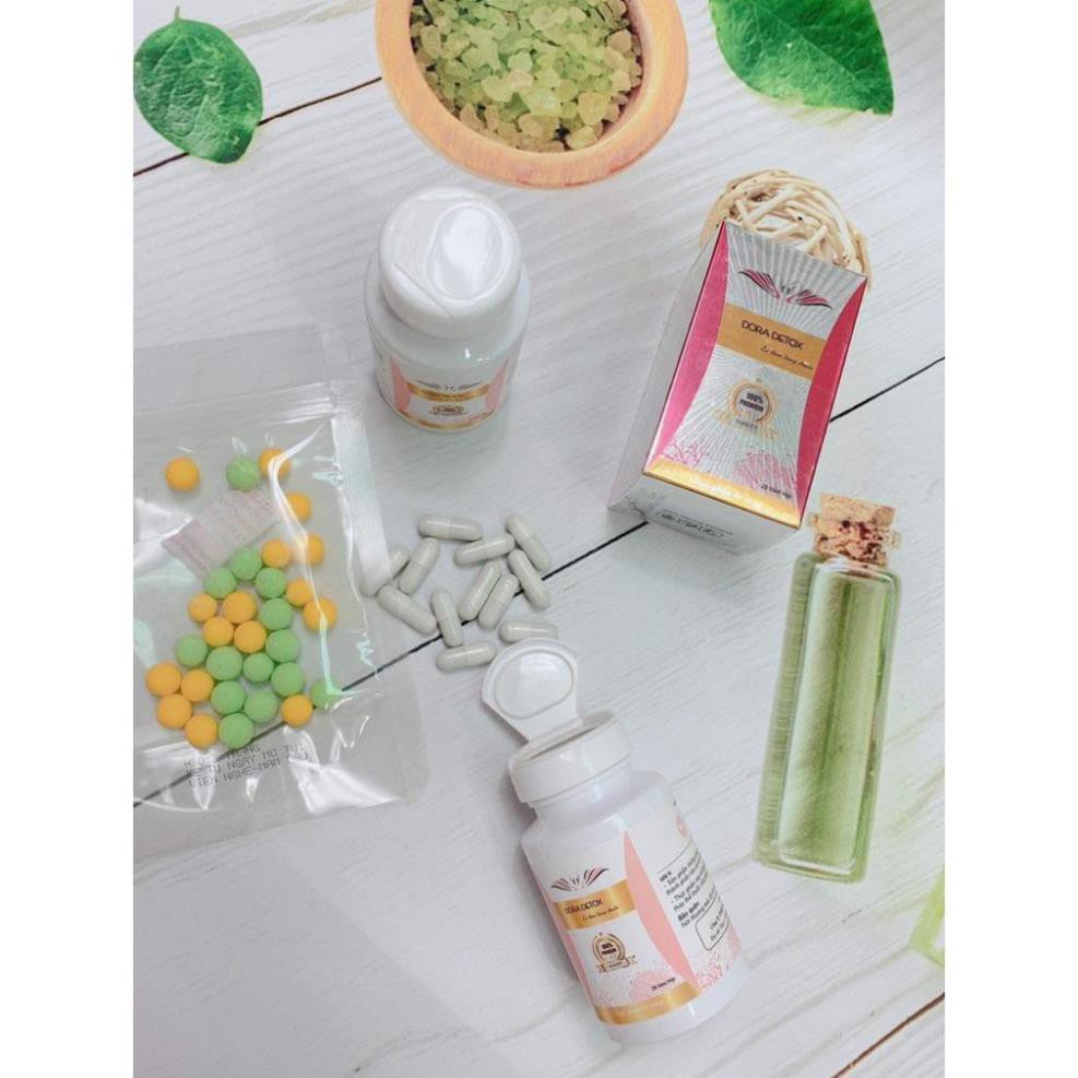 Viên Uống Giảm Cân DORA DETOX VIP Mwhite D.o.pro