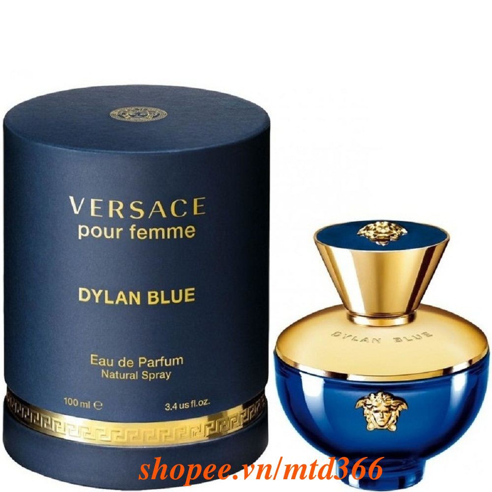 Nước Hoa Nữ 100Ml Versace Dylan Blue Pour Femme Chính Hãng.