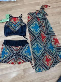 Bán sỉ set 3 bộ bơi thổ cẩm