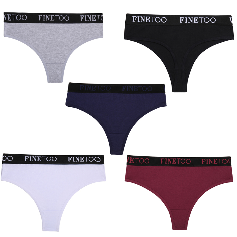 Quần lót lọt khe CUTEBYTE vải cotton gợi cảm thời trang cho nữ