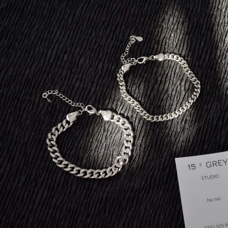 Basic chain Bracelet |  Vòng tay xích Basic Unisex