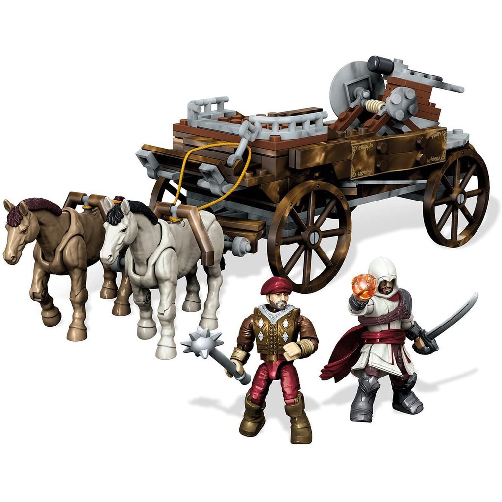 Mega Bloks Assassin's Creed Chariot Chase - Bộ lắp ráp Mega Construx