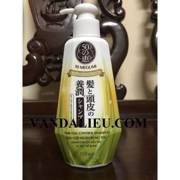 DẦU GỘI MEGUMI HAIR FALL CONTROL SHAMPOO