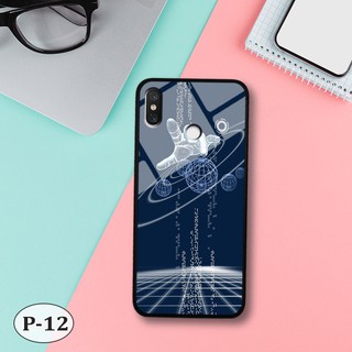 Ốp lưng kính Xiaomi Mi 8- hình 3D