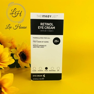 Kem dưỡng mắt The Inkey List Retinol Eye Cream 15ml