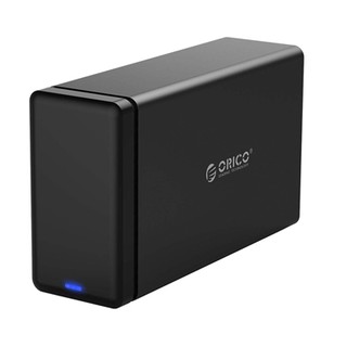 Hộp đựng ổ cứng 3.5inch 2 khe cắm SATA 3 USB 3.0 Type B ORICO DS200U3 - Chính hãng