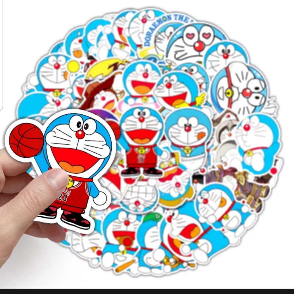 Sticker dán mũ bảo hiểm, vali, laptop, ván trượt cực xinh, miếng dán trang trí PVC chống nước cắt sẵn