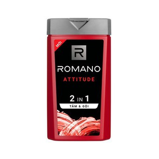 Hàng mới Tắm gội 2 trong 1 Romano Attitude 180g