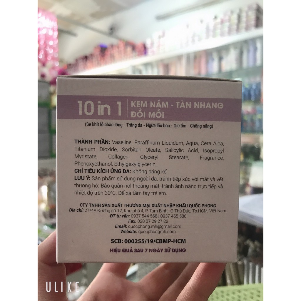 kem HHH COLLAGEN - THẢO DƯỢC nám,trắng da 30g
