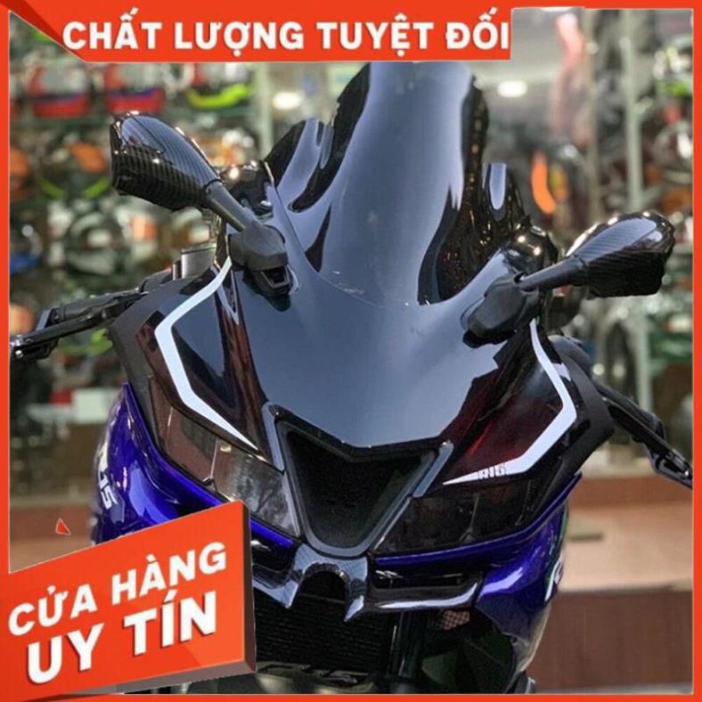Kính chắn gió zero gravity yamaha r15 r15v3 lắp như zin  siêu đẹp cao và to hơn mẫu cũ giúp chắn gió tốt h sale