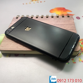 Ốp lưng Iphone  6S Plus nhựa dẻo màu đen