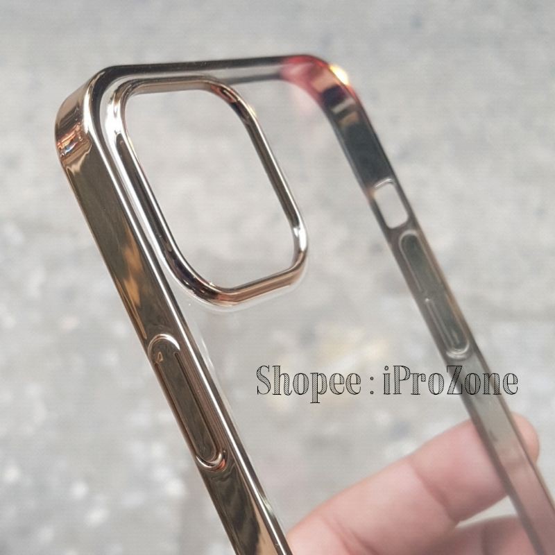 Ốp lưng trong viền mầu siêu mỏng cho IPhone 13 Pro Max , 12 Pro Max , IPhone 13 Mini  chính hãng X Level chống ố vàng