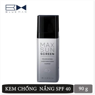 KEM CHỐNG NẮNG SPF 40 BLUEMAN DƯỠNG ẨM BẢO VỆ DA 90g [ CHÍNH HÃNG ]