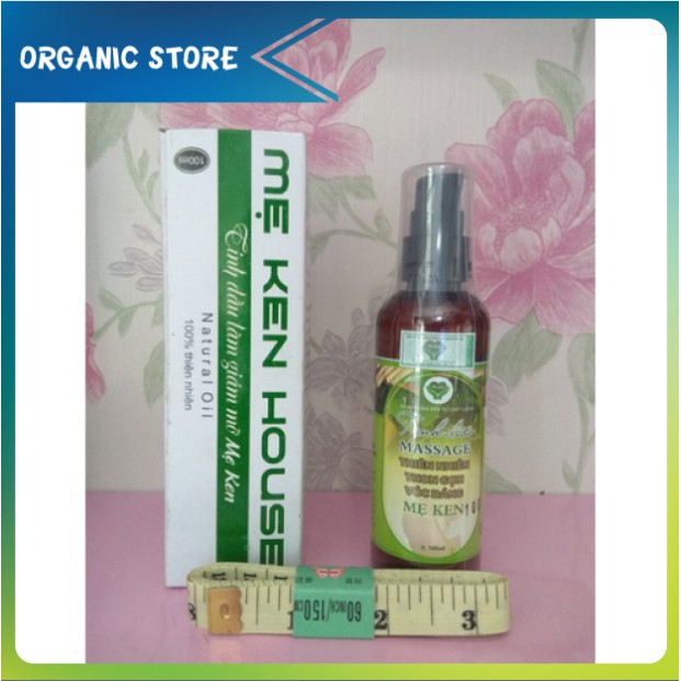 TINH DẦU THIÊN NHIÊN MASSAGE GIẢM MỠ BỤNG, THON GỌN VÓC DÁNG THỂ TÍCH 100ml TINH DẦU MẸ KEN