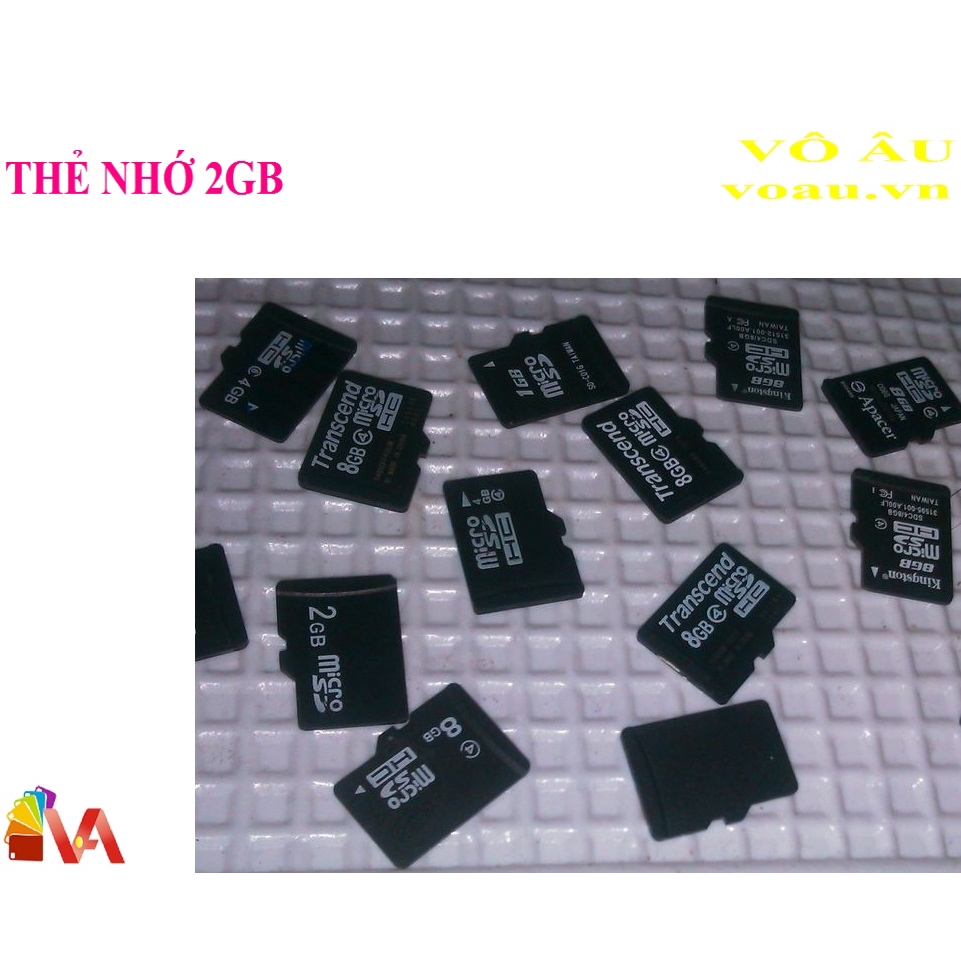 THẺ NHỚ 2GB MICRO SD [THẺ NHỚ CHÍNH HÃNG]