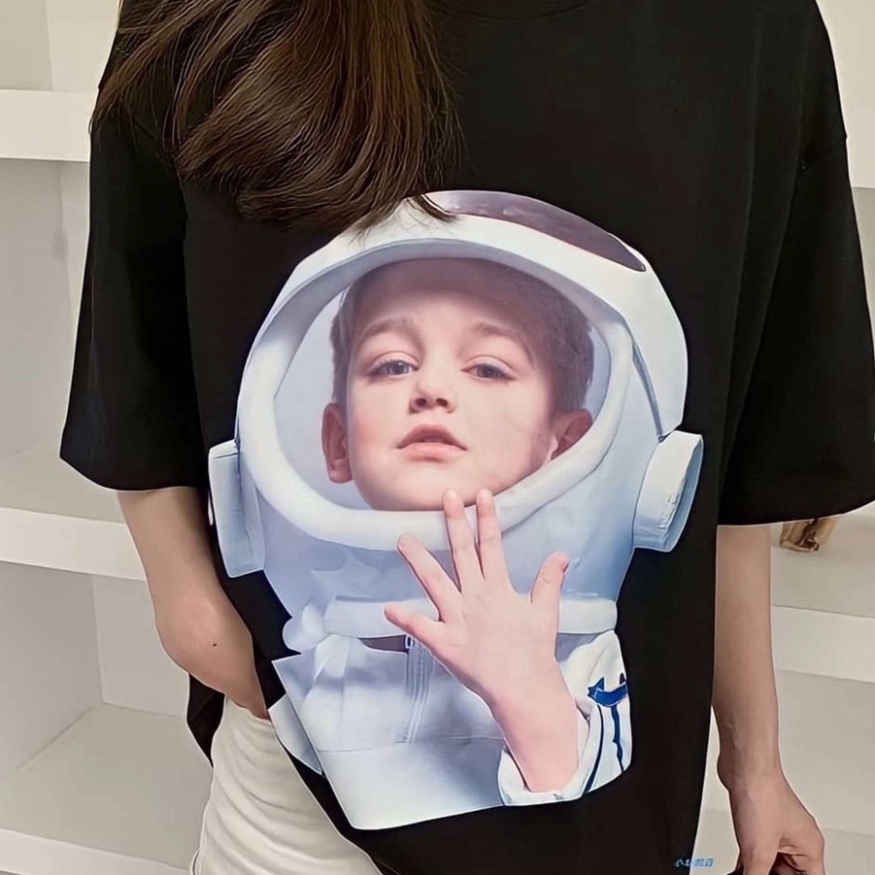 [Ảnh thật] Áo Thun ADLV Phi Hành Gia Astronaut - Áo thun tay lỡ unisex nam nữ form rộng oversize chất liệu Cotton co dãn | BigBuy360 - bigbuy360.vn