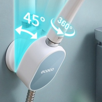 Giá Đỡ Đầu Vòi Hoa Sen Có Giác Hút Không Cần Khoan Lỗ Thông Dụng Có Thể Điều Chỉnh Cho Nhà Tắm