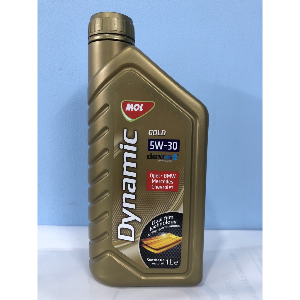 NHỚT MOL GOLD 5W30 DEXOS 2 1LIT DÀNH CHO XE TAY GA