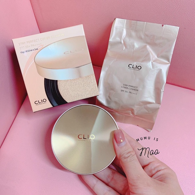 Phấn Nước Clio Stay Perfect Cover Cushion SPF 50+ PA++++