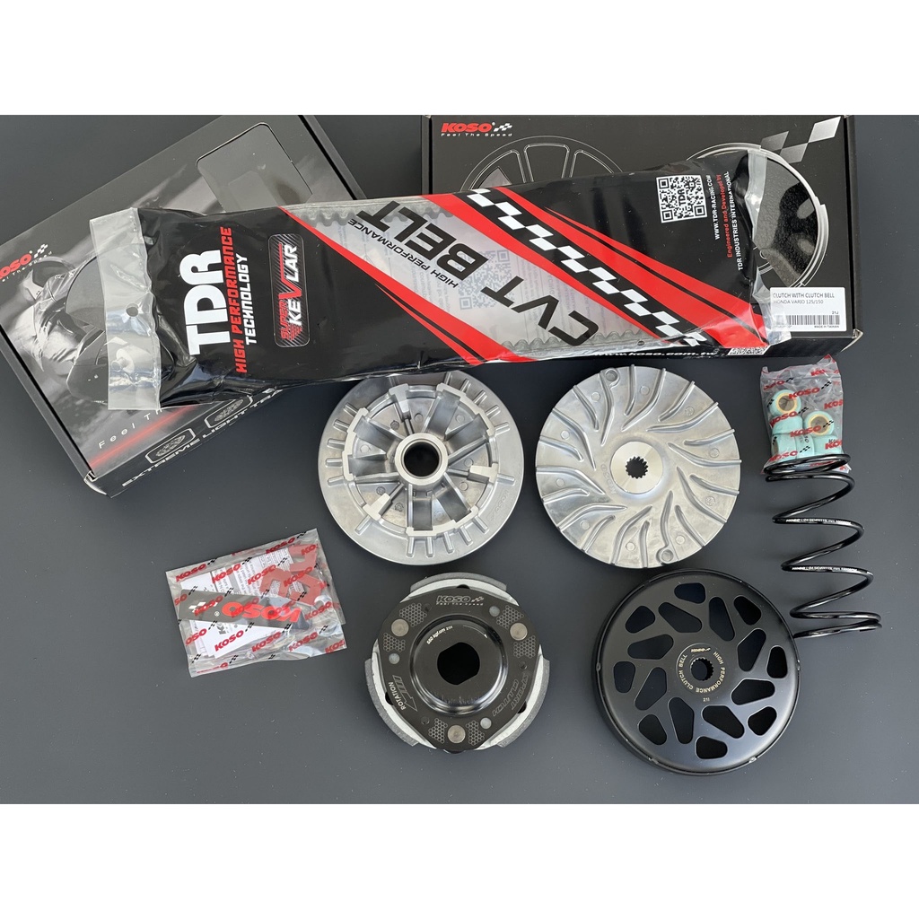 Combo nồi 3 món Koso + TDR cho xe Yamaha NVX V1, V2, Nmax, NMX