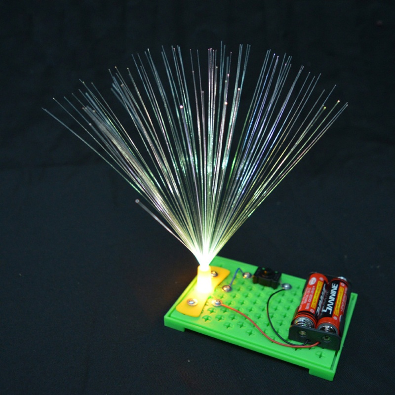 Bộ Đồ Chơi Thí Nghiệm Khoa Học Gồm Đèn Sợi Ánh Sáng Nhiều Màu Sắc Dành Cho