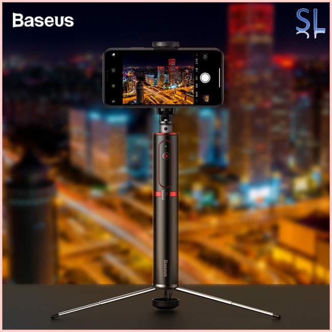 Baseus Bluetooth Selfie Stick Tripod Wireless Self Stick for iPhone X Xiaomi mi Huawei Samsung