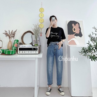 QUẦN BAGGY JEAN 2 KHUY BẤM