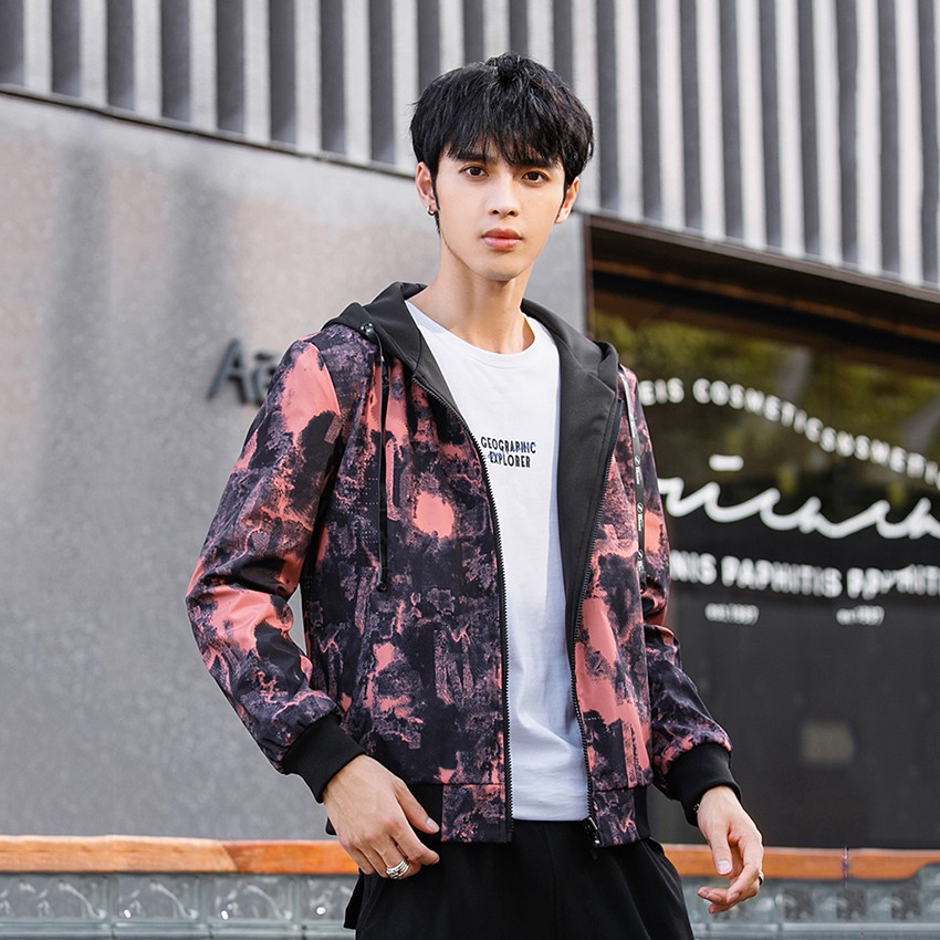 Áo Khoác Nhẹ Nam Thu Đông Khoá Kéo Loang Màu Thời Trang Hàn Quốc Hot Trend ZENKODLMEN AO KHOAC NAM 134C | BigBuy360 - bigbuy360.vn