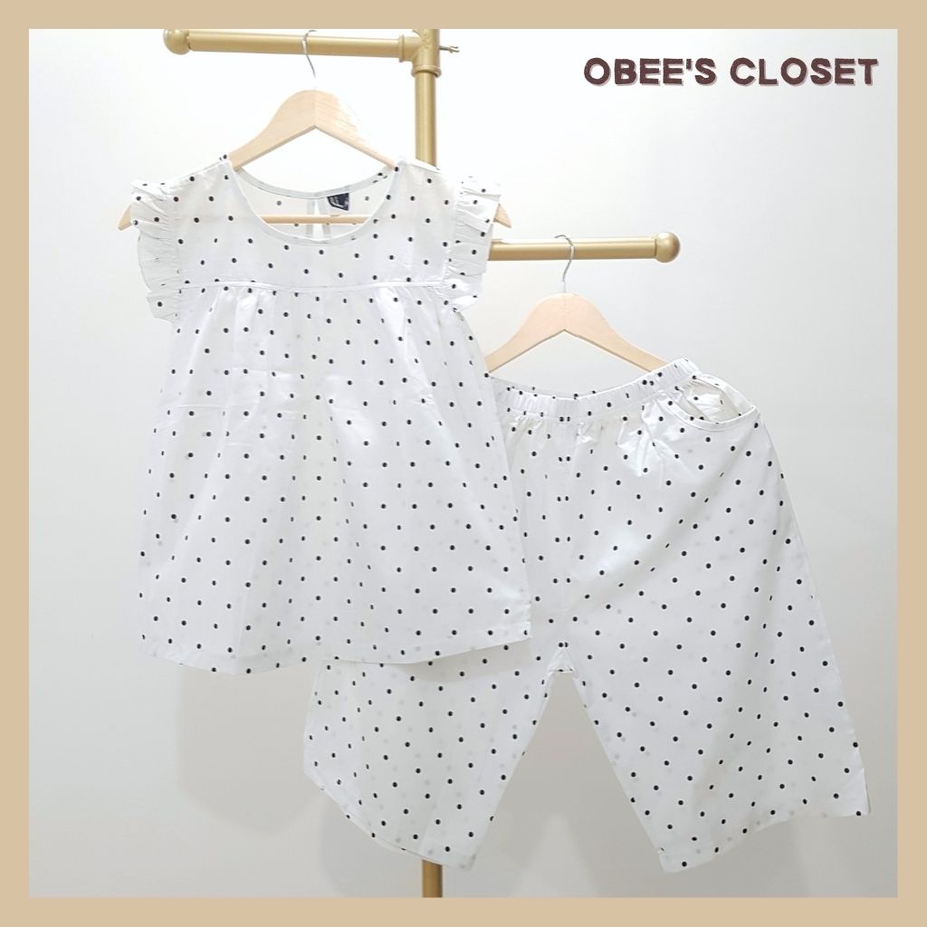 Đồ bộ nữ Obee's Closet Đồ bộ lửng kate cotton Hàn Quốc