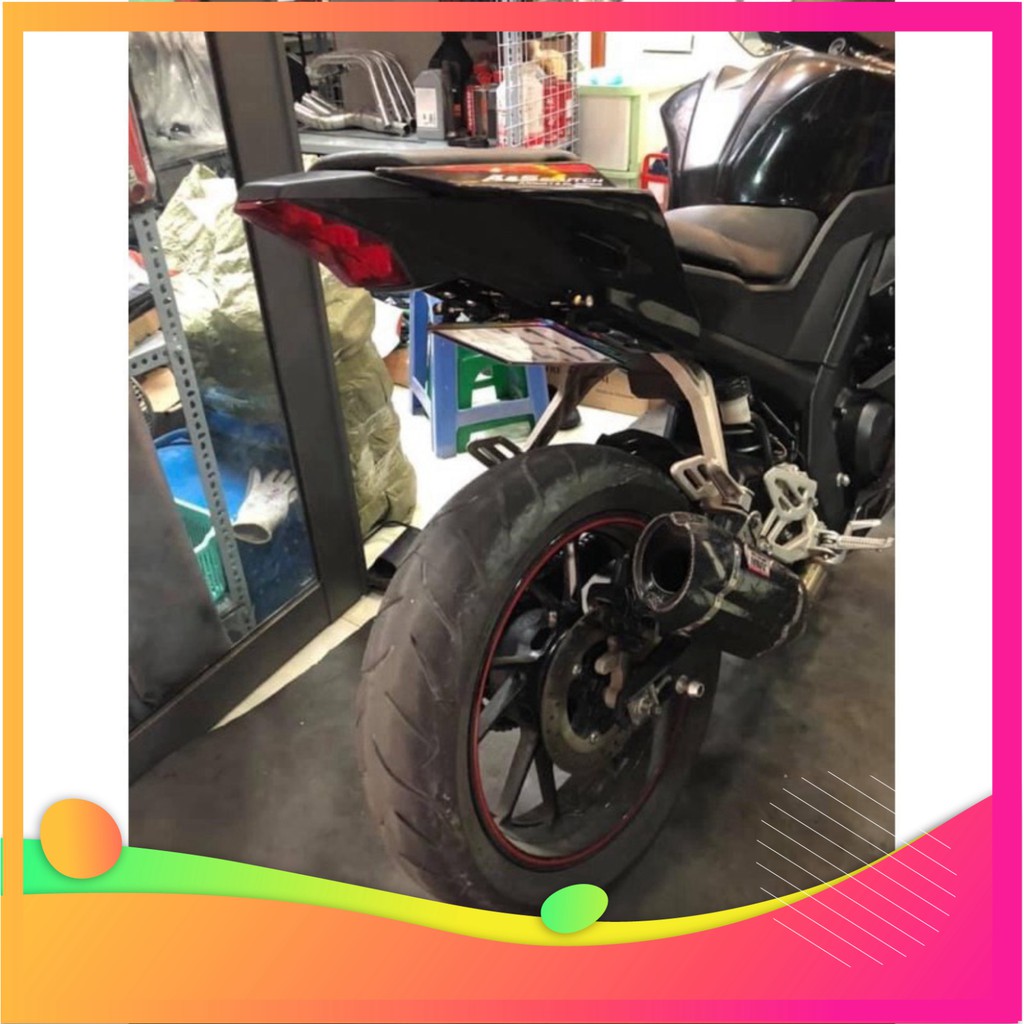 Hahong shop Pat biển số gập gắn dc nhiều loại xe pkl pkn r15 tfx fz150i cbr150 z900 z1000 ninja