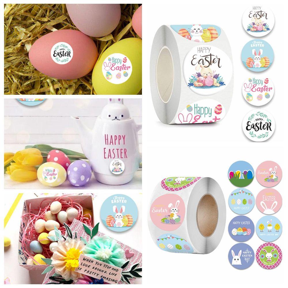 KUNHEV Miếng Dán Trang Trí Cửa Kính Họa Tiết Hoa Mẫu Đơn Dành Cho Lễ Phục Sinh