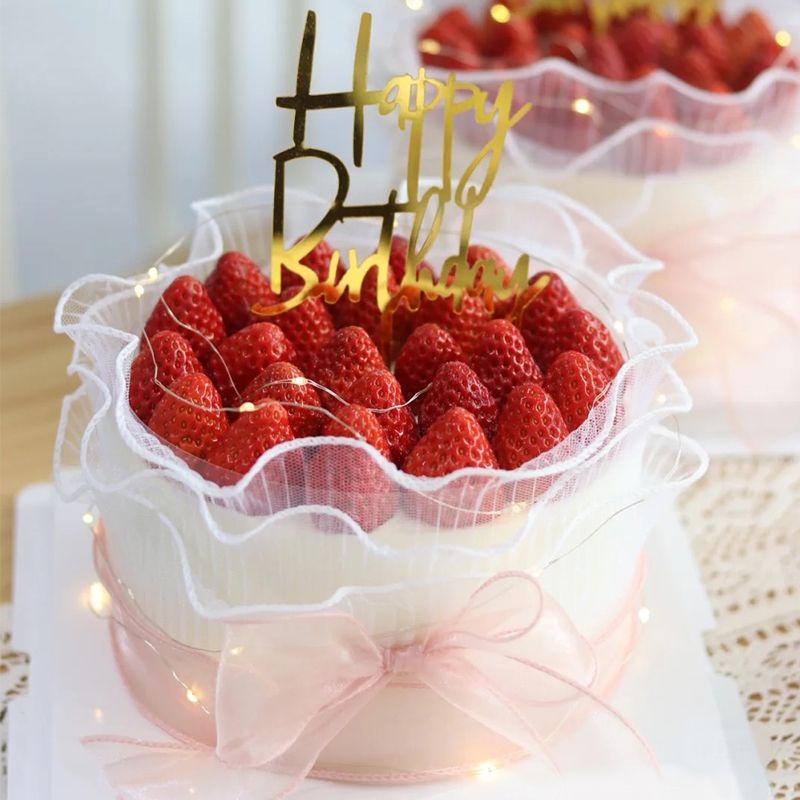 Cuộn Dây Ruy Băng Trang Trí Bánh Kem Chữ Happy Mothers Day