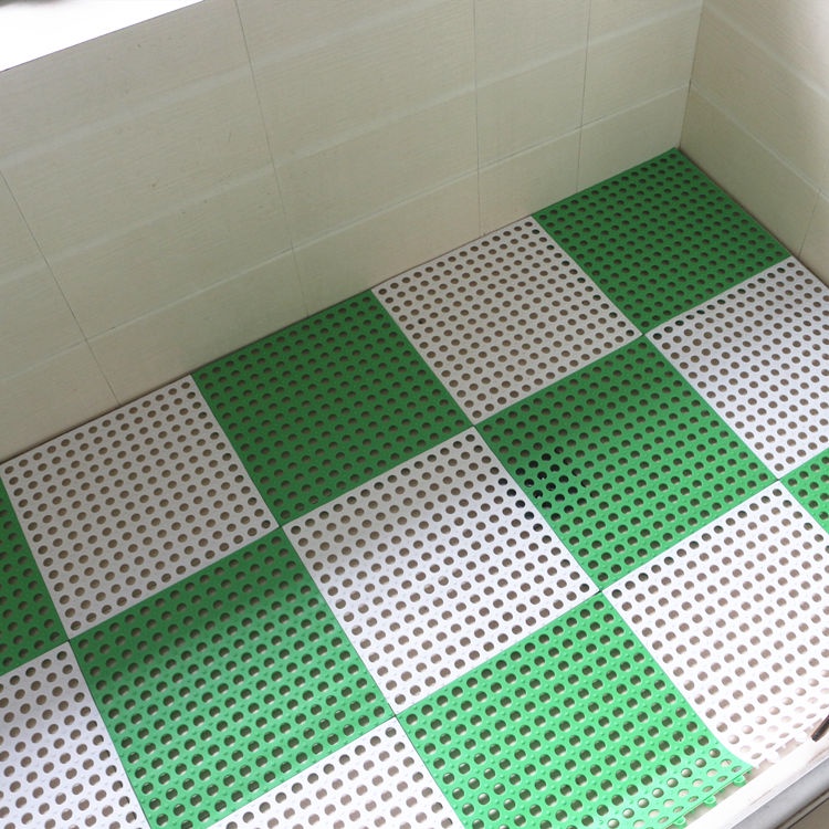 Set 4 / 8 / 12 Thảm Lót Sàn Nhà Tắm 30x30cm Bằng PVC Chống Trượt Tiện Dụng