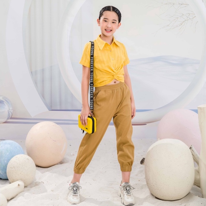 Quần baggy JOOKYLI bé gái 22G0972