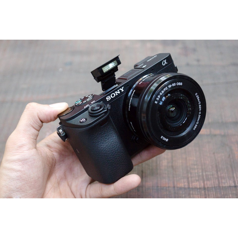 Máy ảnh Sony A6300 + kit 16-50mm OSS - Quay phim 4K - CMOS 24.2MP Exmor HD - Mới 95%