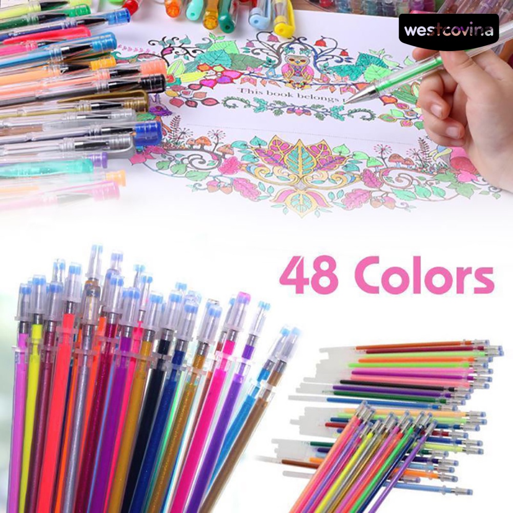 [Hot]✍Ruột Bút Kim Tuyến 0.8mm Nhiều Màu Sắc