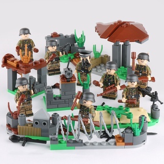 Bộ Lắp Ráp Lego Xe Quân Đội Cho Bé