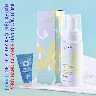 {Quà Tặng} Sữa Rửa Mặt Dạng Bọt (Hàn Quốc) _Javin De Seoul Urban Proof Foam Cleanser 150 ml (Tặng Gel ZERO 100ml)